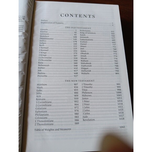 Holy Bible English Standard Version - ESV  Black (Hardcover 2016) Crossway VG - Picture 10 of 16